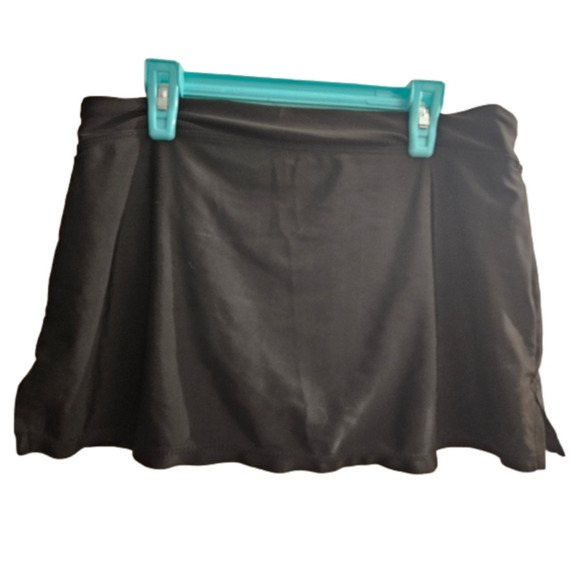 ACX Skirt Active Women's Seasonal Basic Skortini work out yoga stretch slit side - Picture 3 of 5